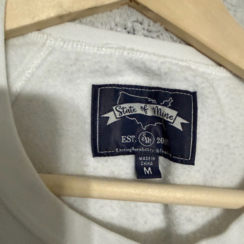 State of Mind White Sweatshirt - Medium - Picture 3 of 4